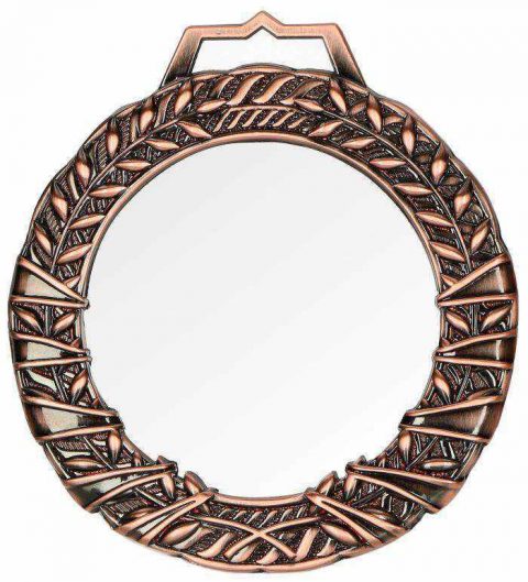 Medaila sklenená s puzdrom - bronz, 90mm