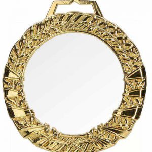 Medaila sklenená s puzdrom - zlato, 90mm