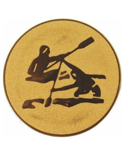 Emblém zlatý - kanoistika, 25mm