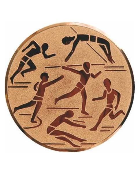 Emblém bronz - ľahká atletika, 50mm