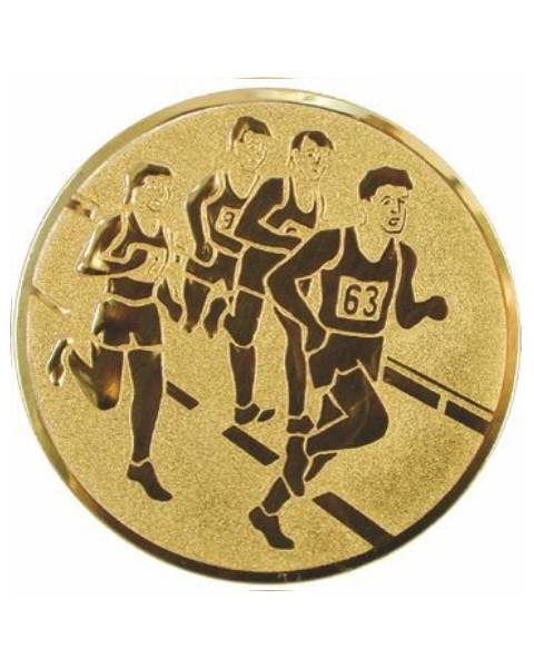 Emblém zlatý - maratón, 25mm