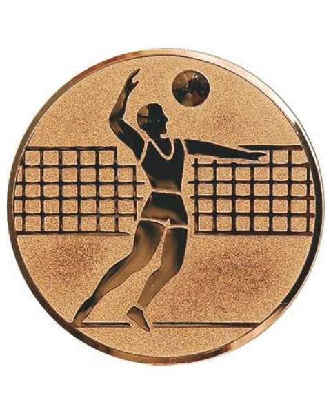 Emblém bronz - volejbal, 50mm