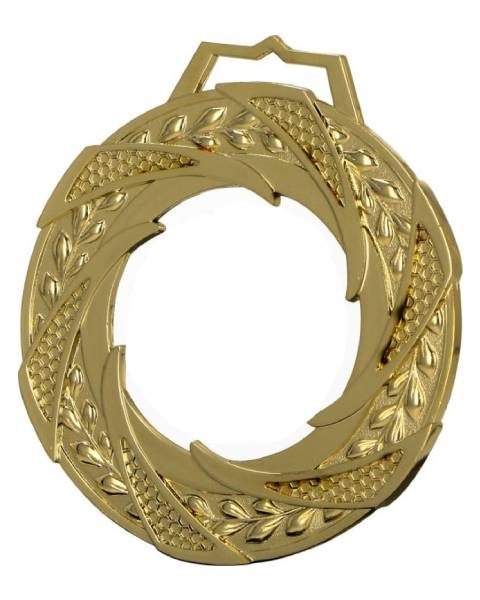 Medaila sklenená - zlato, 80mm