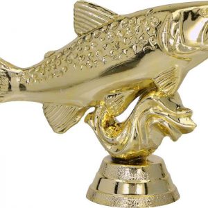Figúrka plast. ryba zlatá, výška 6,5cm